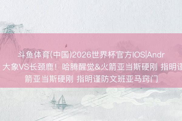斗鱼体育(中国)2026世界杯官方IOS|Android手机app下载 大象VS长颈鹿！哈腾醒觉&火箭亚当斯硬刚 指明谨防文班亚马窍门